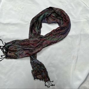 Sacred Threads Scarf with tassels